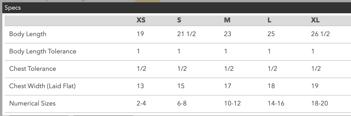 Youth SHARKS Rhinestone Tee