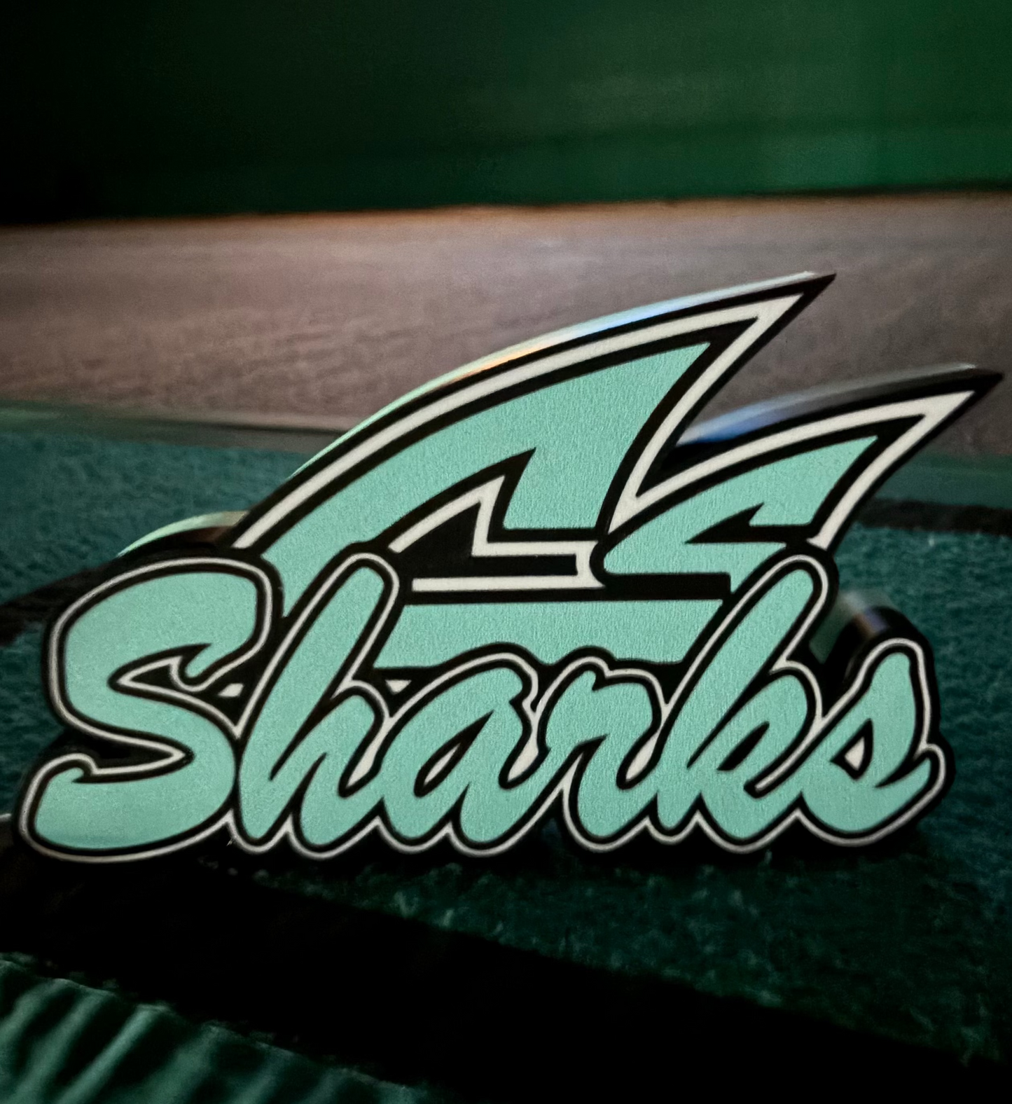 CS Sharks 10" Night Lamp