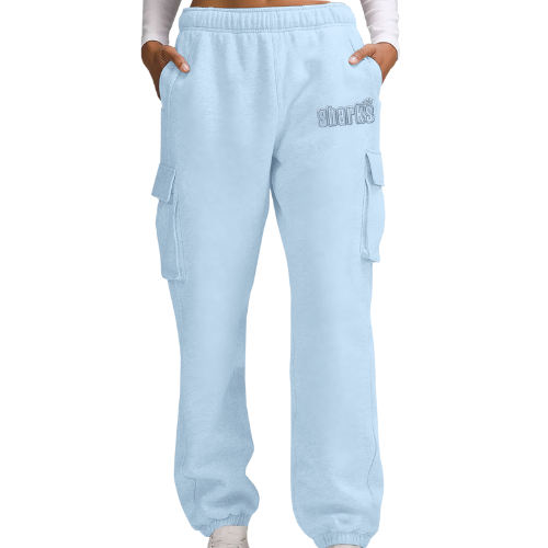 Youth CS Sharks Embroidered Cargo Joggers