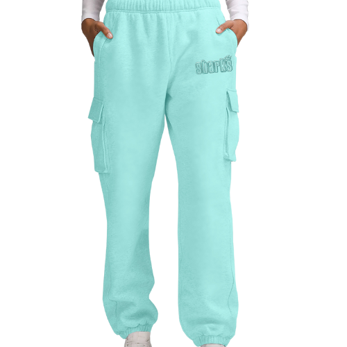 Adult CS Sharks Embroidered Cargo Joggers