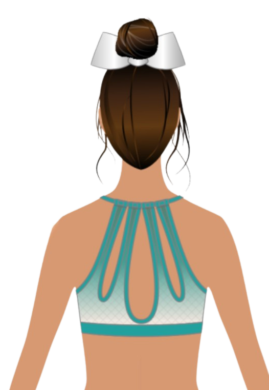 Youth CS Mesh Teardrop Crop