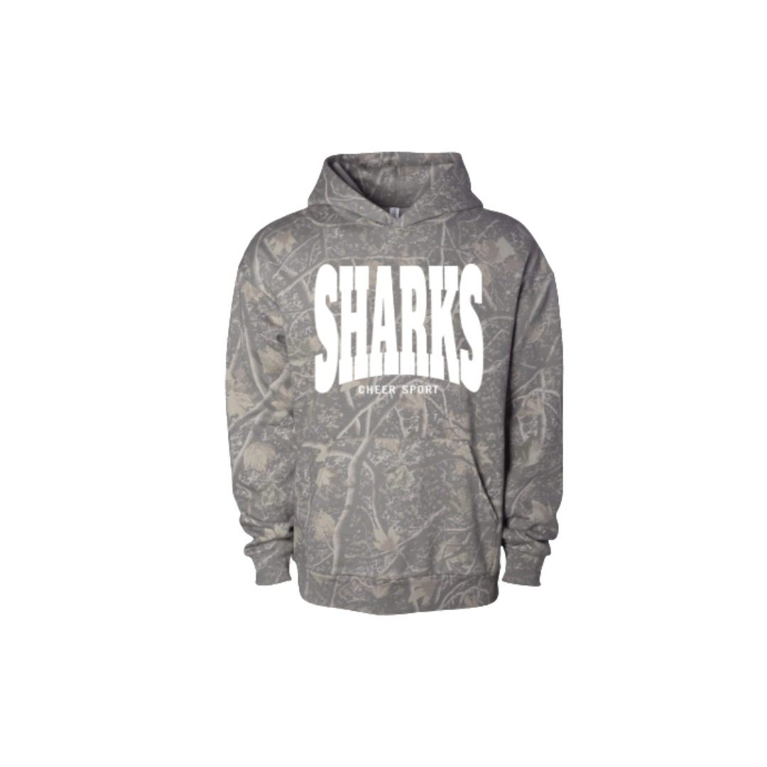 Youth SHARK-Mode CAMO Hoodie