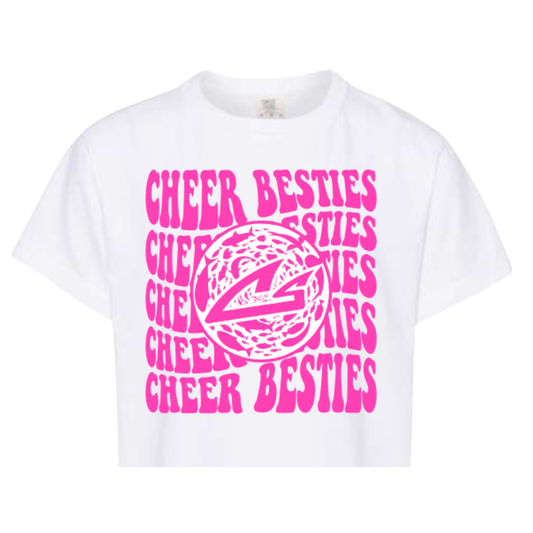 Adult Cheer Besties Tee