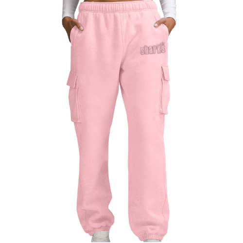 Youth CS Sharks Embroidered Cargo Joggers