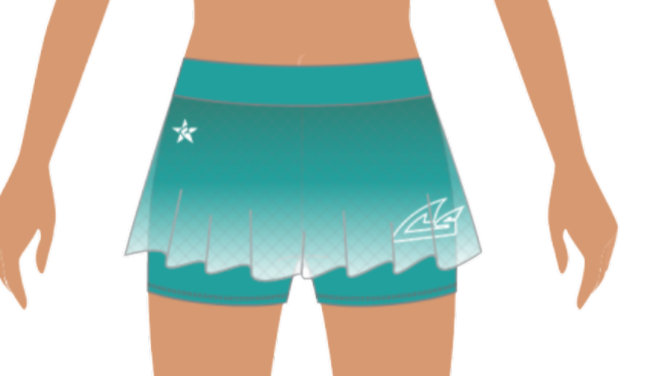 Youth CS Mesh Flouncy Skirt