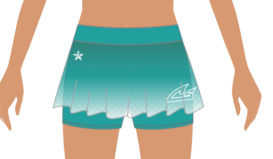 Youth CS Mesh Flouncy Skirt