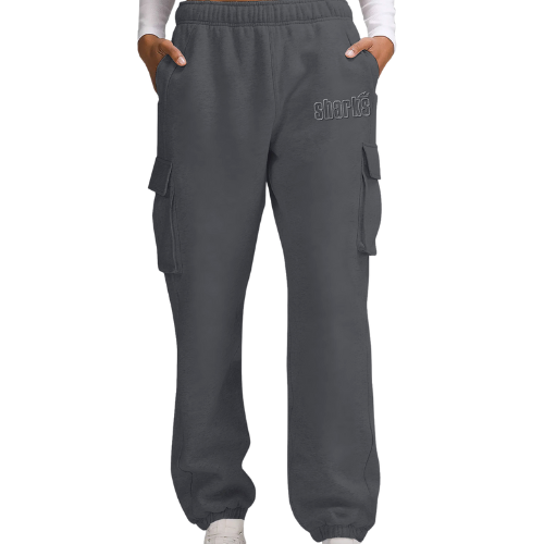 Youth CS Sharks Embroidered Cargo Joggers