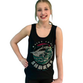 Sharks WAVE Rhinestone Tank (Adult)