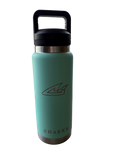 CS Sharks Etched Rambler Water Bottle