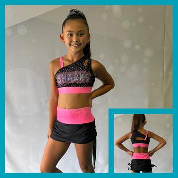 FlaminGO Sharks Crop Top (Youth)