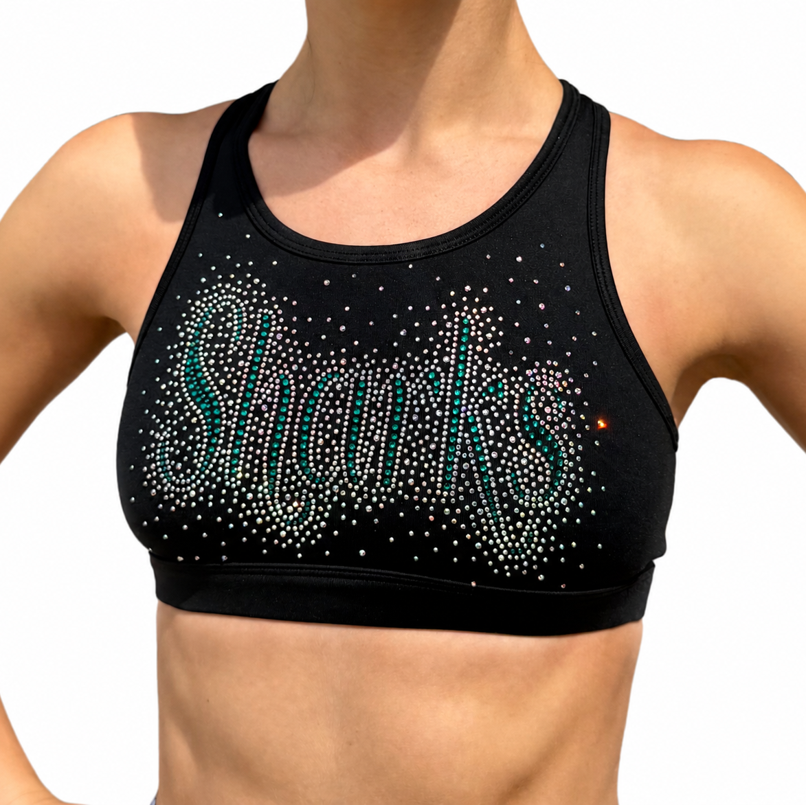 Sharks Script Sport Bra (Youth)