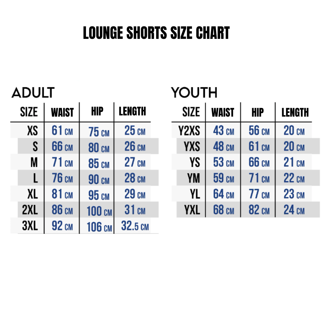 Youth Teal Sharks Striped PJ Lounge Shorts