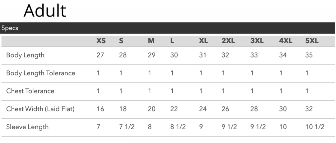 Adult ALL Location Sharks Tee