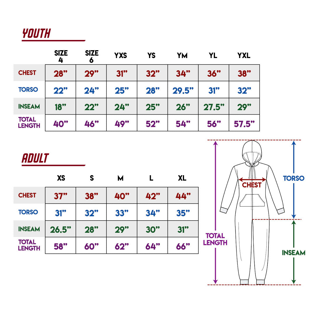 Adult CSS Rhinestone Onesie