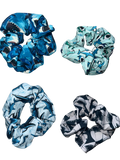 Shark Patterned Scrunchies