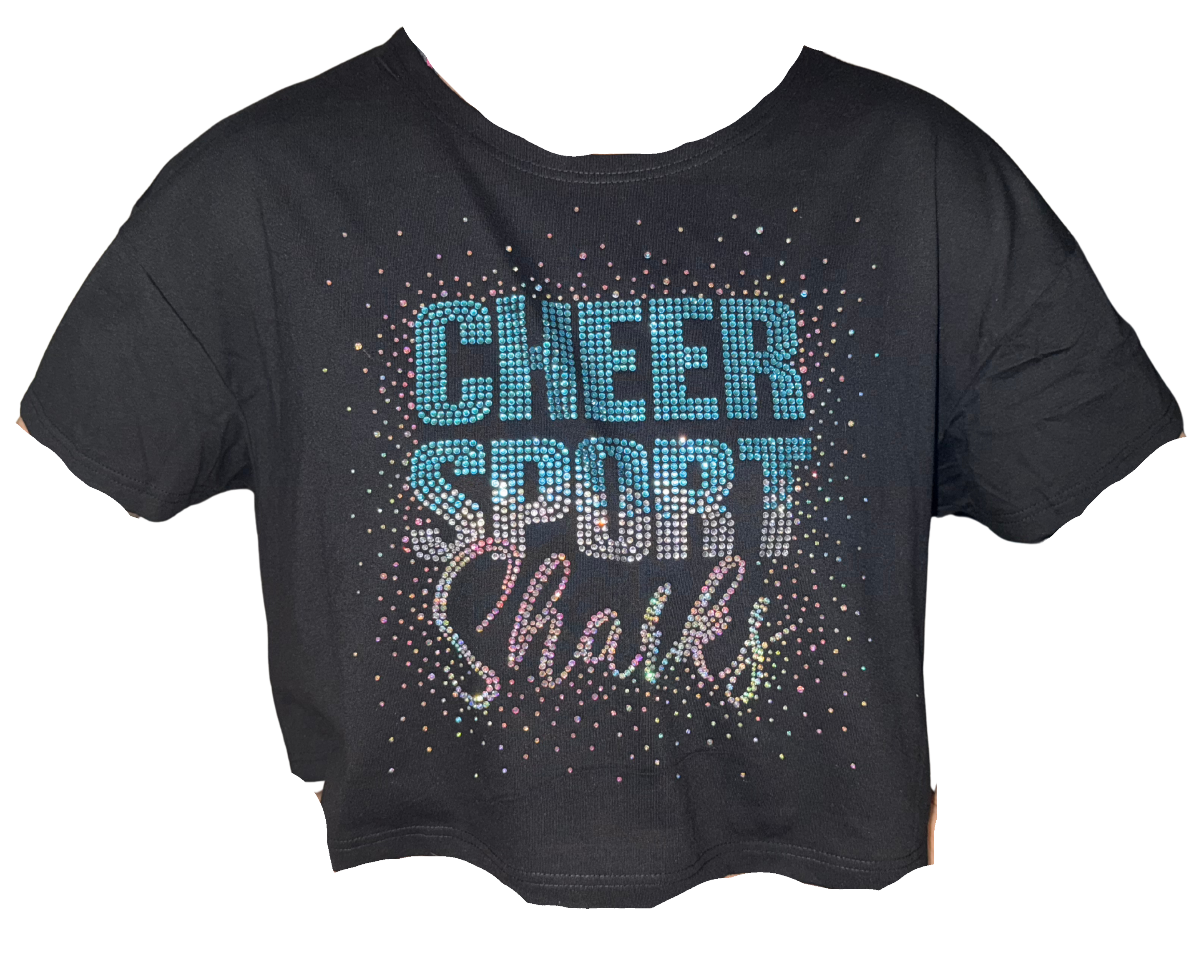 CSS Rhinestone Cropped Tee (Adult)