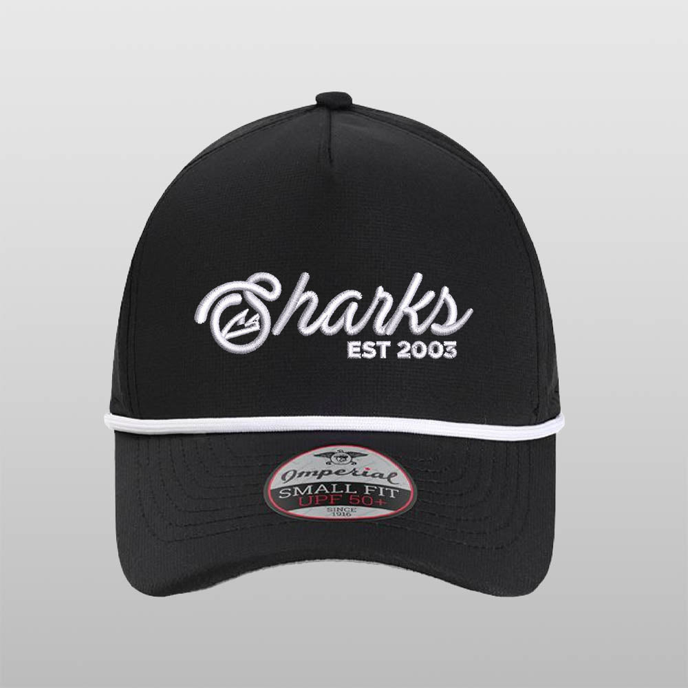 Sharks Script Rope Hat