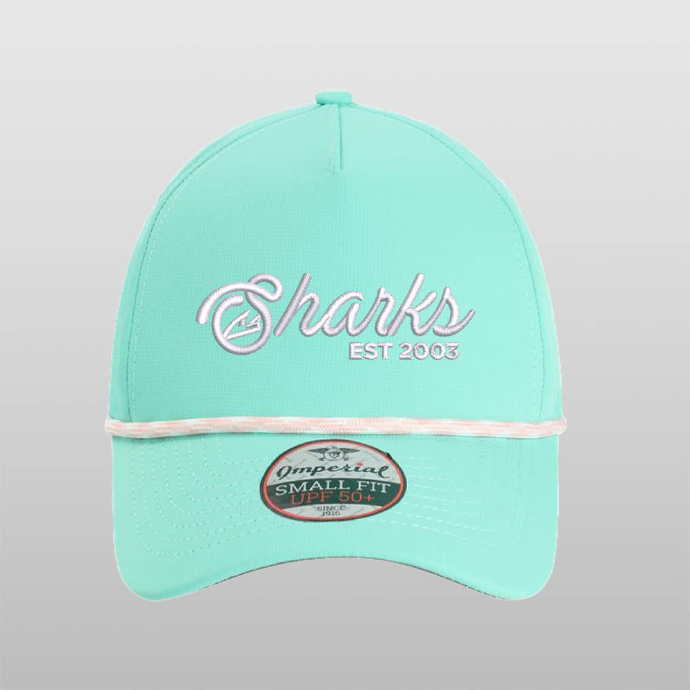 Sharks Script Rope Hat
