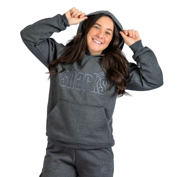 CS Sharks Embroidered Hoodie (Adult)