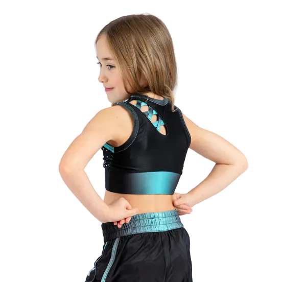 Sharks Ombre XXX Crop (Adult)
