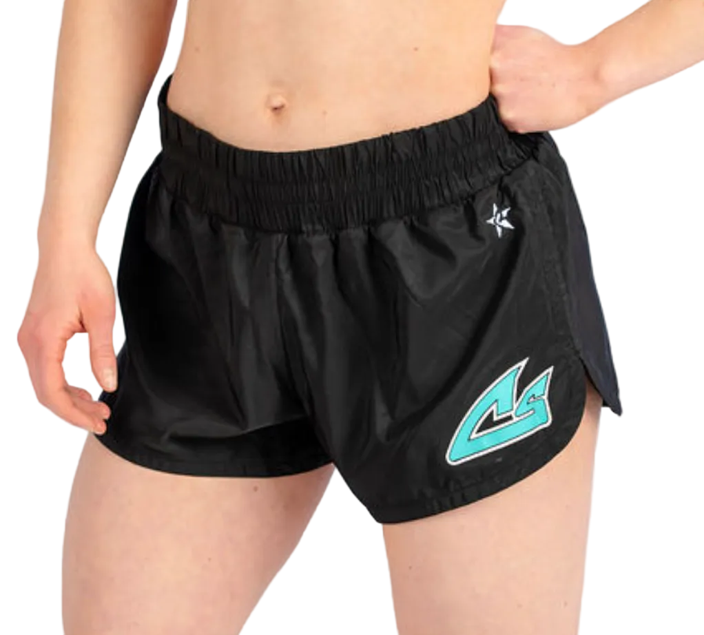 Black CS Runner Shorts (Adult)