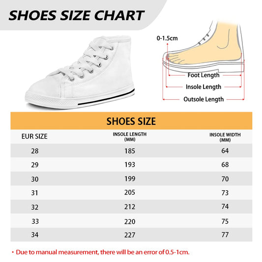 Youth Sharks High Tops