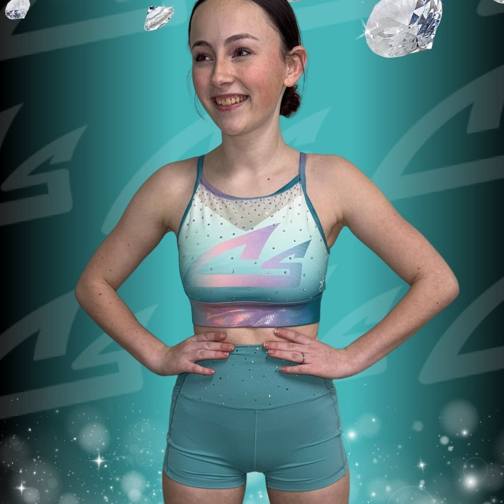 Diamond High Waisted Shorts (Youth)