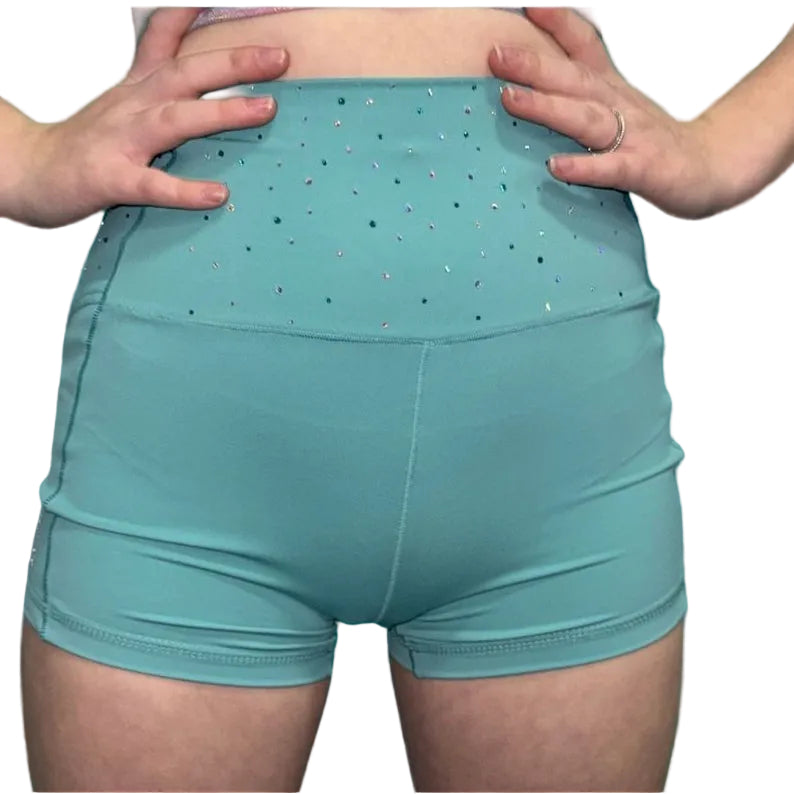 Diamond High Waisted Shorts (Youth)