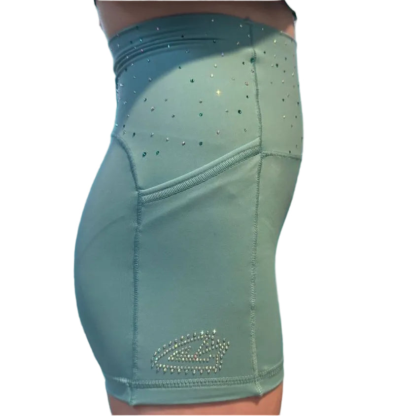 Diamond High Waisted Shorts (Youth)