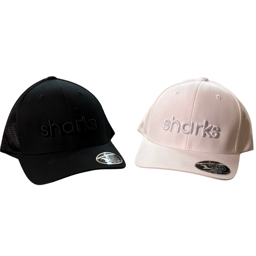 Embroidered sharks Hat