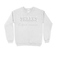SHARKS Puff Print Crew (Adult)