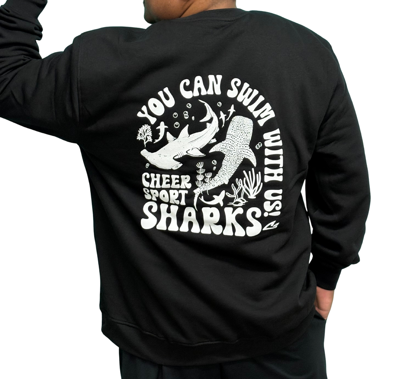Youth You Can Swim with Us Crew Neck