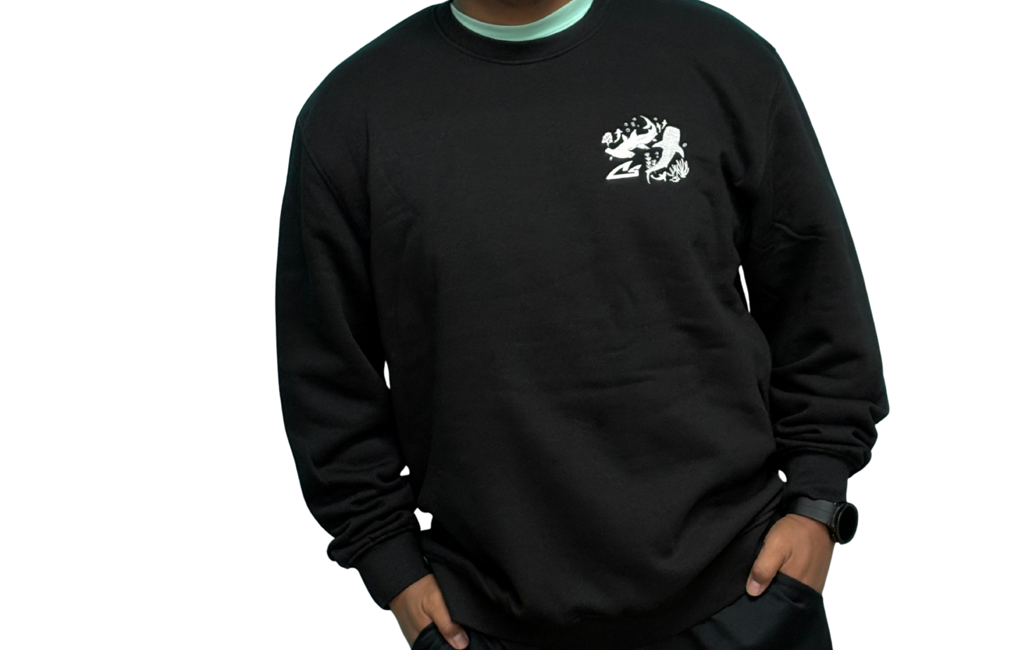 Youth You Can Swim with Us Crew Neck