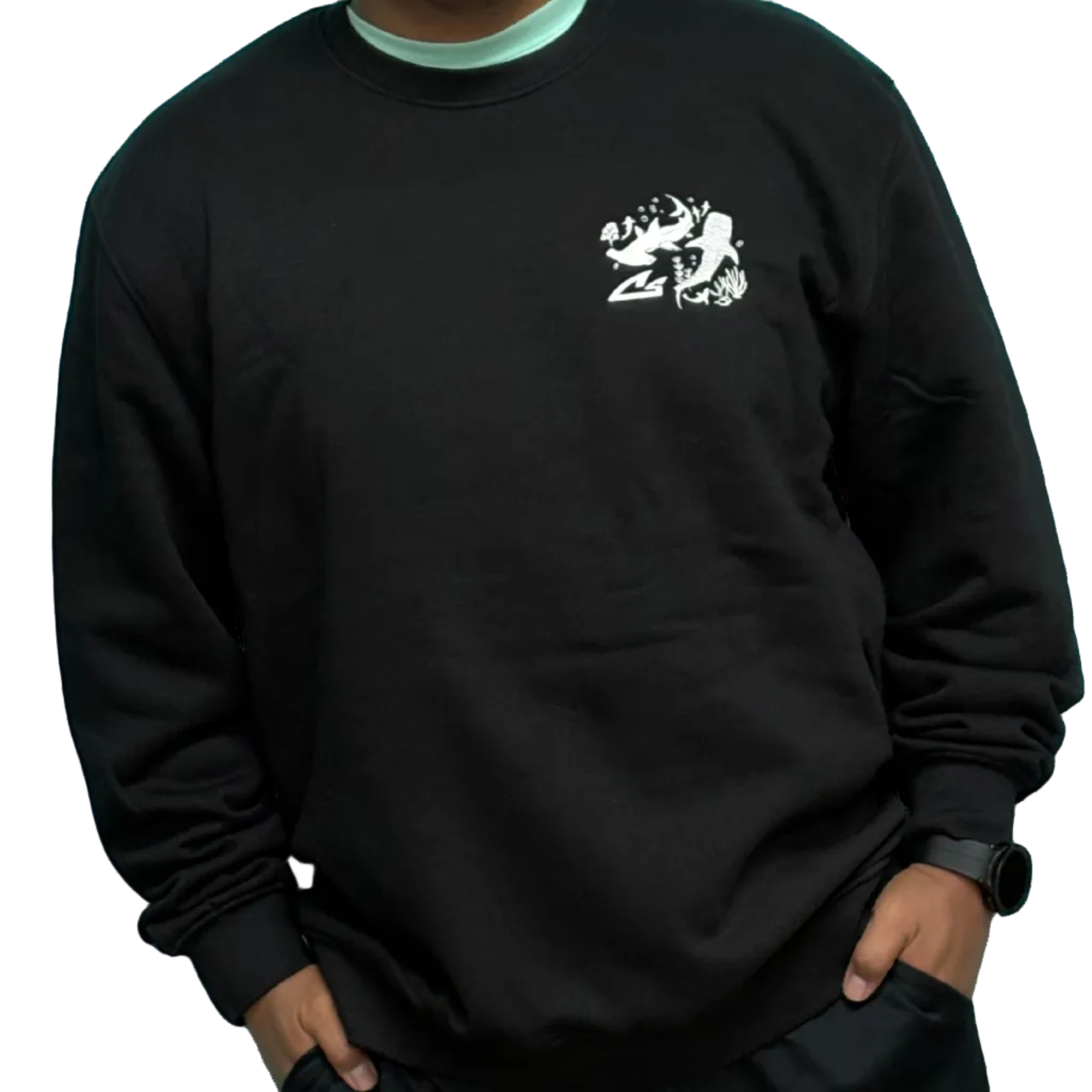 Swim with Us Crew Neck (Adult)