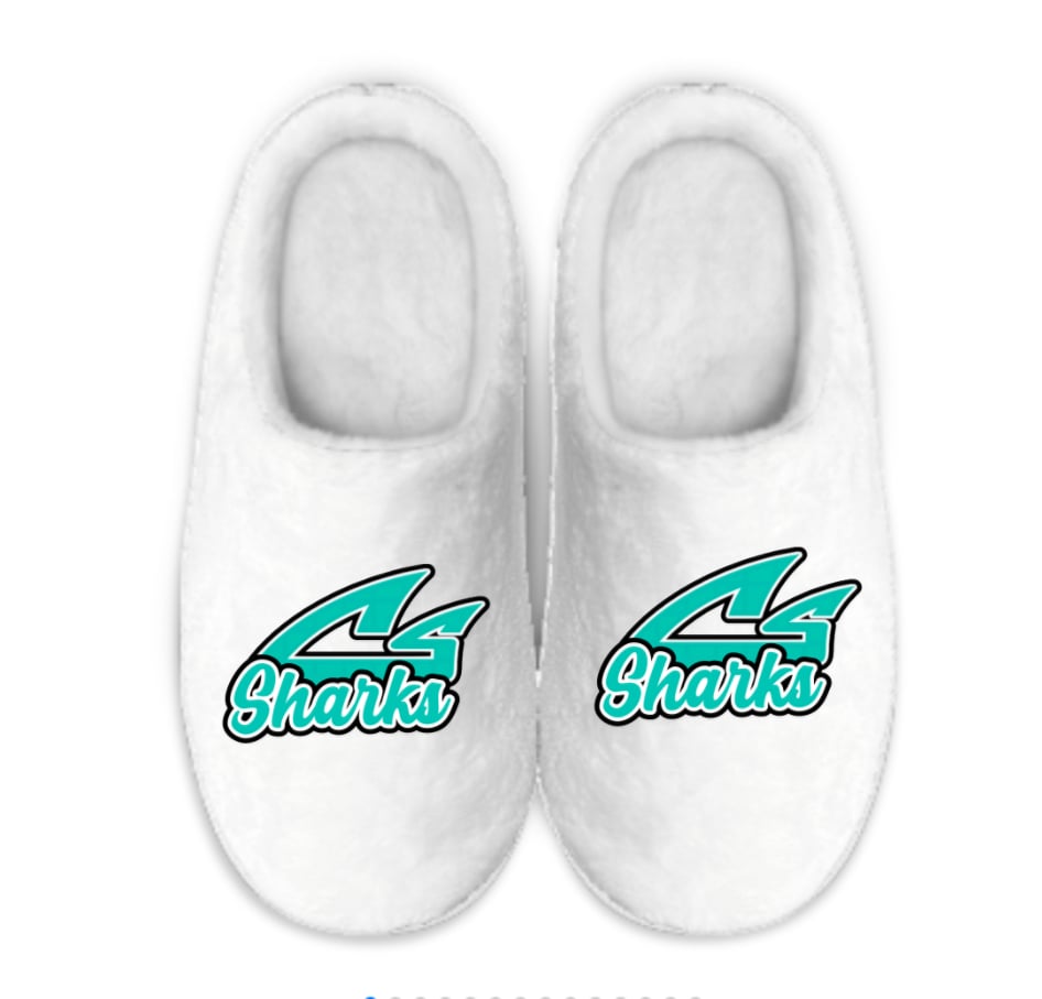 Youth CS Sharks Slippers