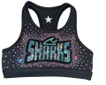 Sharks JewelLuxe Crop (Youth)