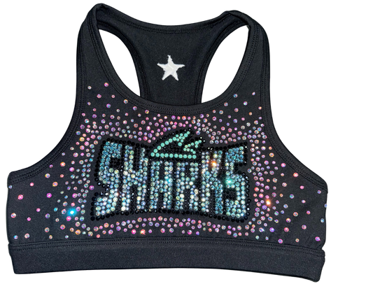 Adult Sharks JewelLuxe Crop