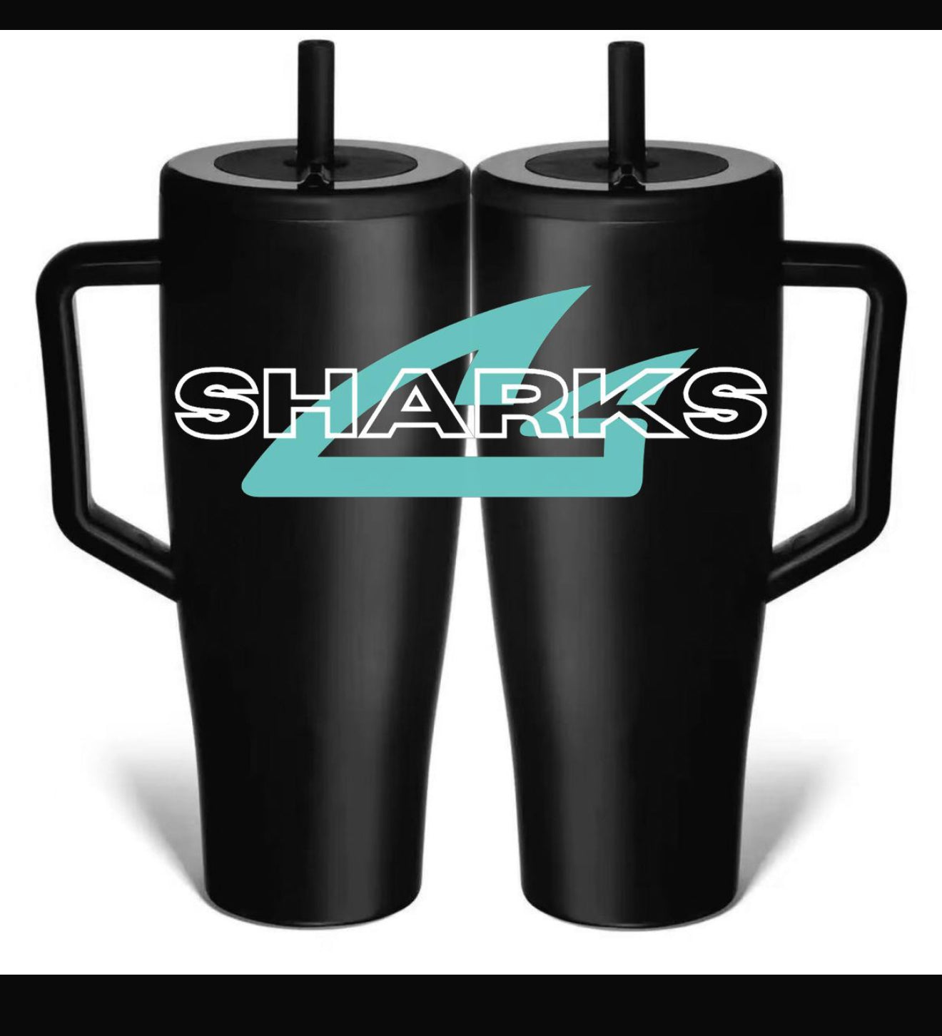 Sharks No Spill Tumbler