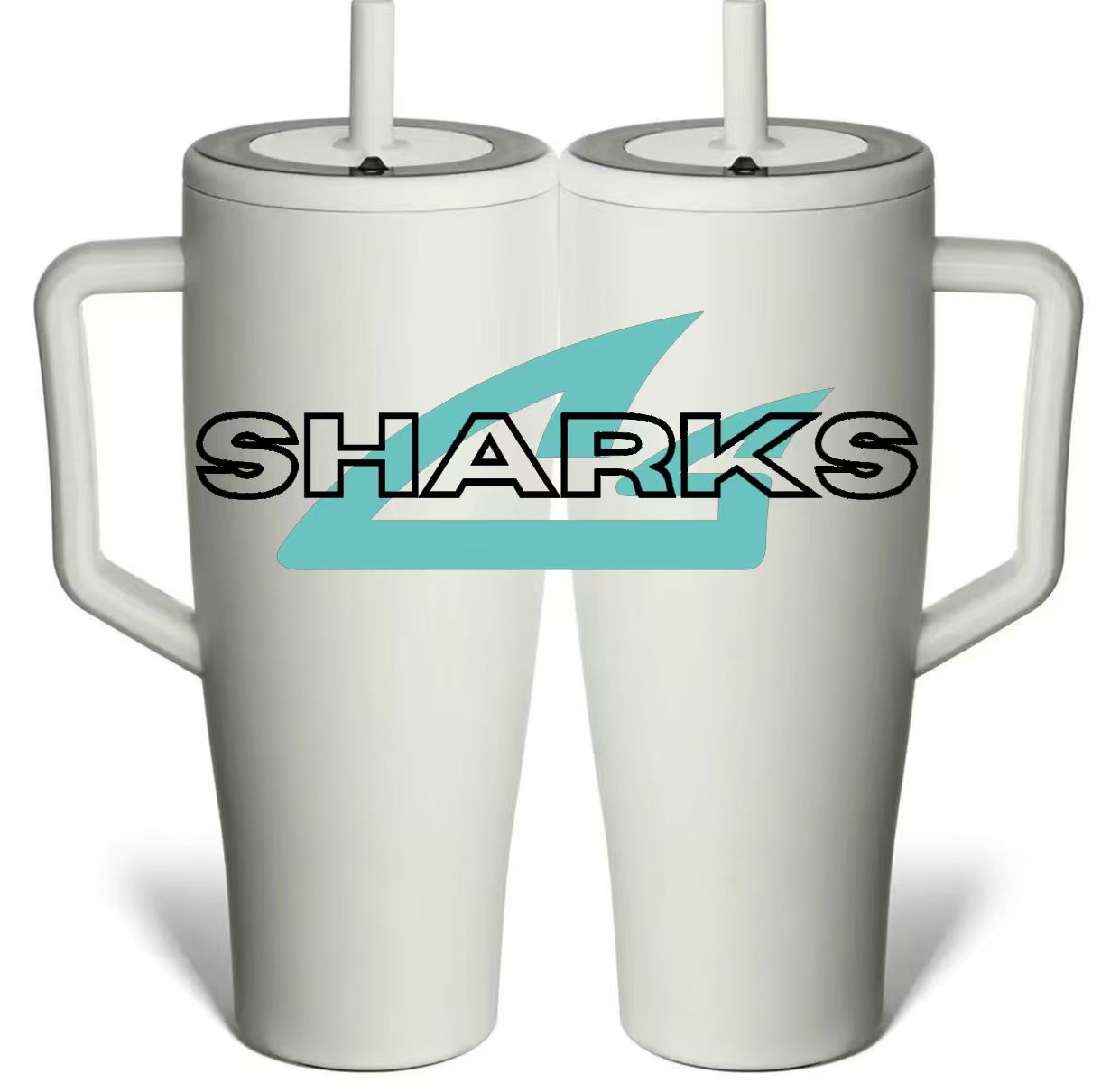 Sharks No Spill Tumbler