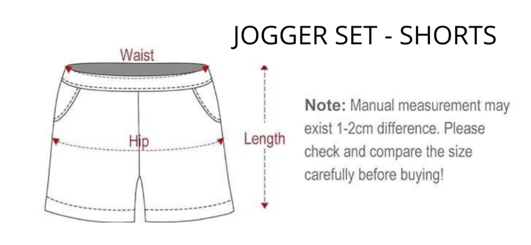 Adult Cheer Sport Matching Jogger Shorts