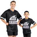 Oversized Sharks Football Jersey (Adult)